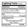 Bulbrite 36 ft. Plug-in Edison Bulb S14 Shatter Resistant LED Smart Black String Light 18 Sockets-Bulbs 814361